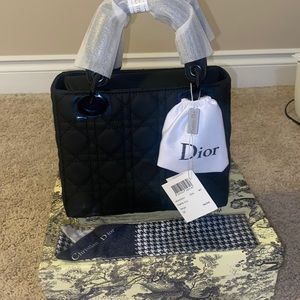 Authentic Ultra mini black matte Dior bag